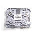 Dynamix 19' 1U Fibre Patch Panel Three Slot. Metal Sliding Drawer 6