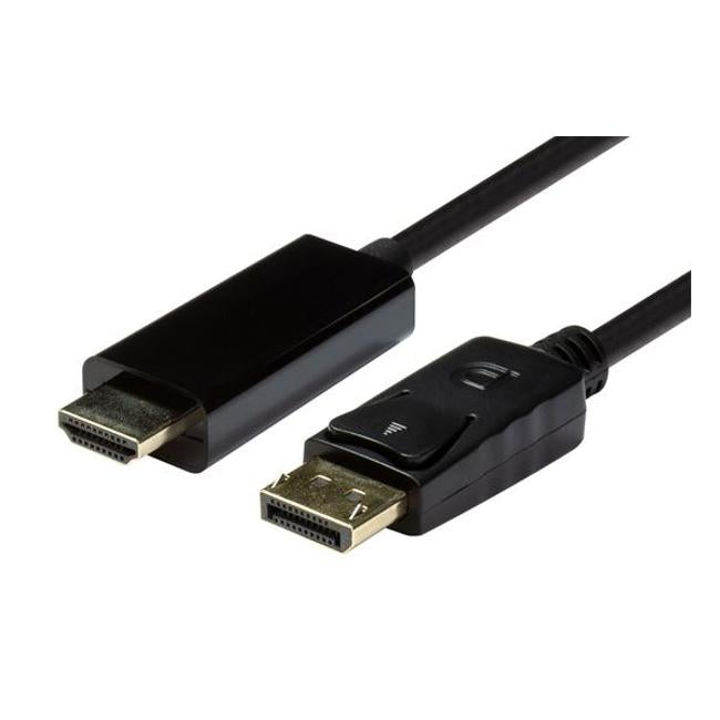Dynamix 1M Displayport 1.2 To Hdmi 1.4 Monitor Cable. Max