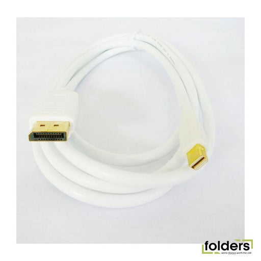 DYNAMIX 1m DisplayPort to Mini DisplayPort v1.2 cables. Gold - Folders