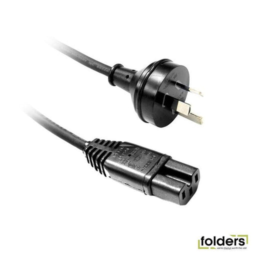 DYNAMIX 1M Power Cable 3-Pin to Notched C15 Rubber Flex. 1.0mm - Folders
