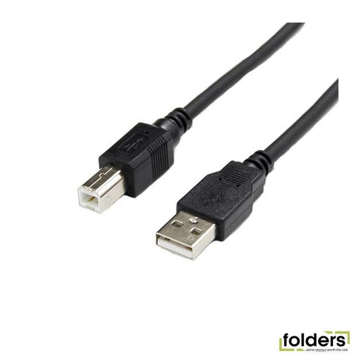 DYNAMIX 1m USB 2.0 Cable USB-A Male to USB-B Male Connectors. - Folders