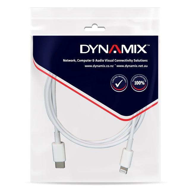 Dynamix 1M Usb-C To Lightning Charge & Sync Cable. For Apple