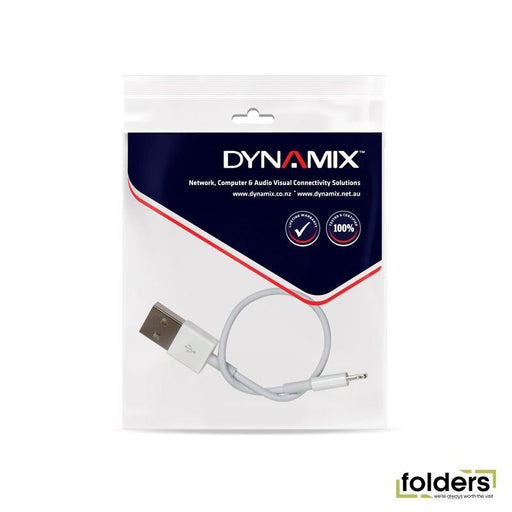 DYNAMIX 1m USB to Lightning Charge & Sync Cable. For Apple iPhone, - Folders