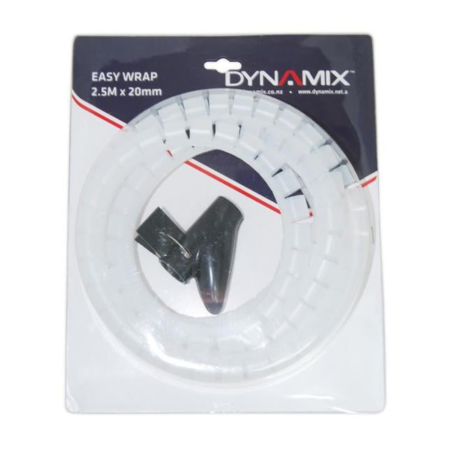 Dynamix 2.5Mx20Mm Easy Wrap - Cable Management Solution, Blister