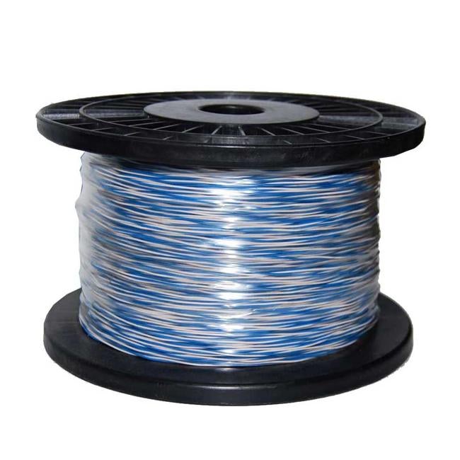 Dynamix 250M Blue & White Jumper Cable Roll, Copper: 0.5Mm (Non-