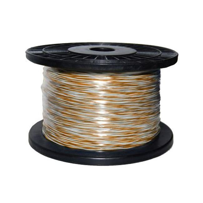 Dynamix 250M Orange & White Jumper Cable Roll Copper: 0.5Mm
