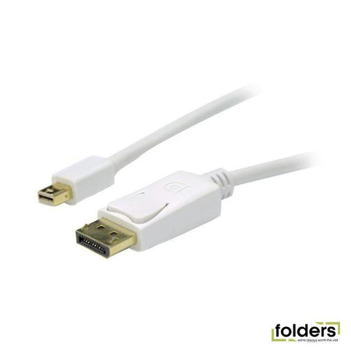 DYNAMIX 2m DisplayPort to Mini DisplayPort cable v1.2. Gold - Folders