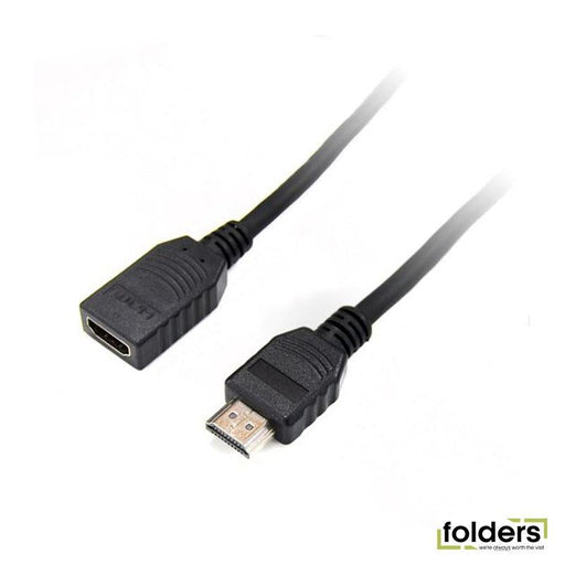 DYNAMIX 2m HDMI High-Speed Extension Cable with Ethernet. - Folders