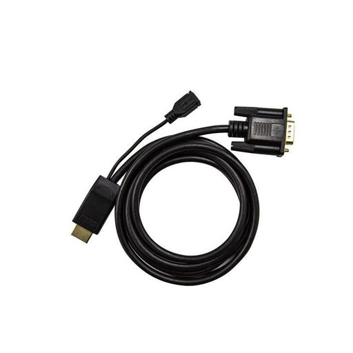 DYNAMIX 2m HDMI to VGA Cable, Includes Micro USB Female. Optional - Folders