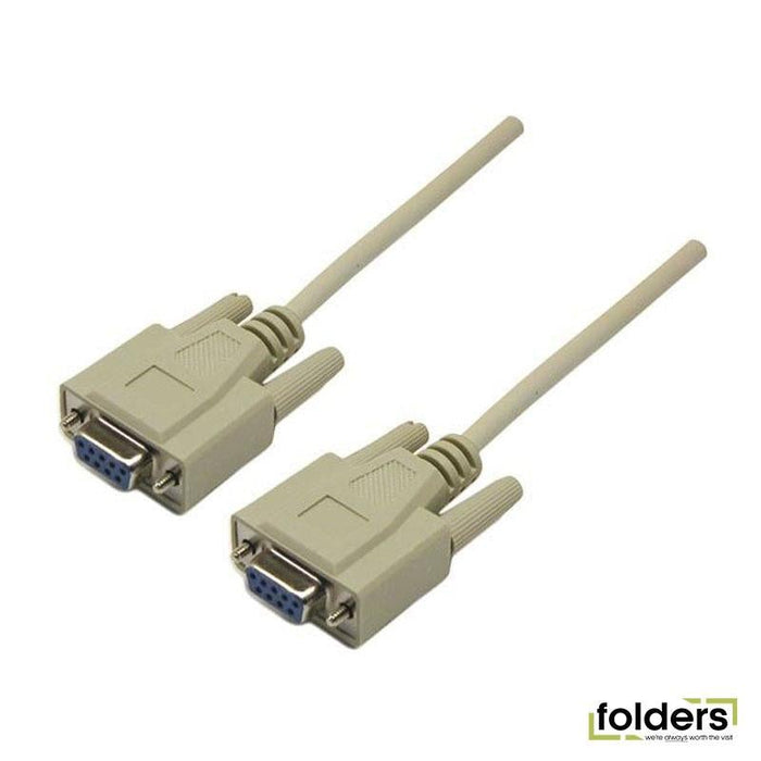 DYNAMIX 2m Null Modem Cable DB9 F/F - Folders