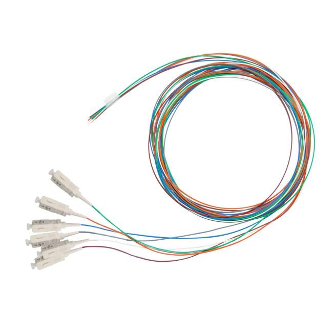 Dynamix 2M Sc Pigtail Om3 6X Pack Colour Coded, 900Um Multimode