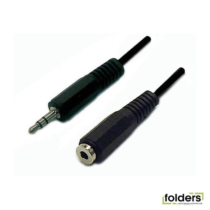 DYNAMIX 2M Stereo 3.5mm Plug Extension Cable - Folders