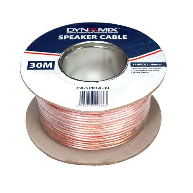Dynamix 30M 14Awg/2.08Mm Speaker Cable, Ofc 51/025Bcx2C,