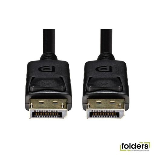 DYNAMIX 3m DisplayPort v1.2 Cable with Gold Shell Connectors DDC - Folders