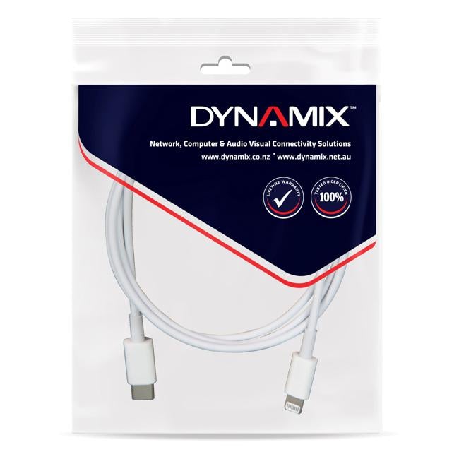 Dynamix 3M Usb-C To Lightning Charge & Sync Cable. For Apple