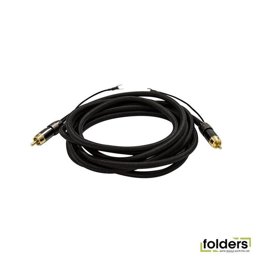 DYNAMIX 6m Coaxial Subwoofer Cable RCA Male to Male with - Folders