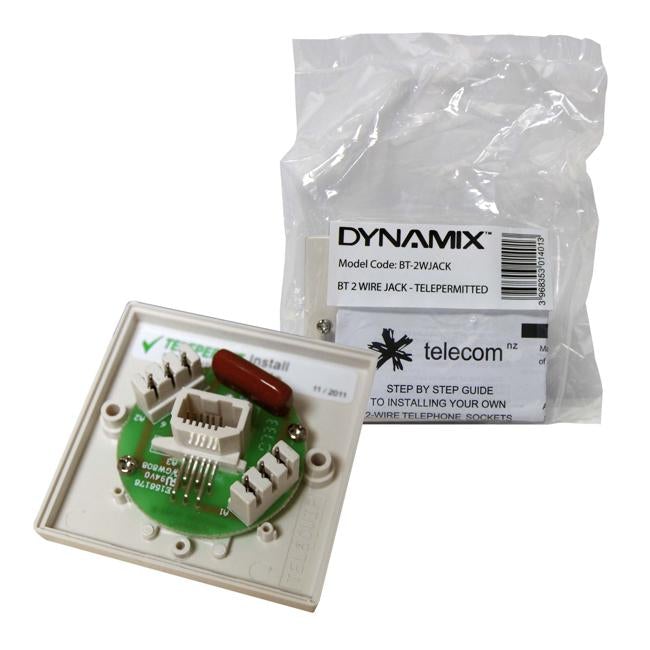 Dynamix Bt 2 Wire Jack Telepermited *** No Mounting Block Supplied