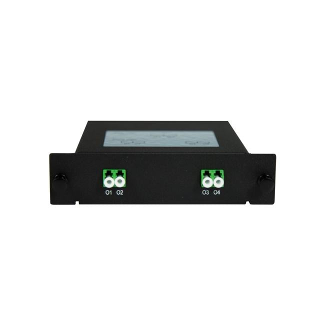 Dynamix Plc Fibre Optic 2:4 Lc/Apc Splitter Non-Cassette Rear Input