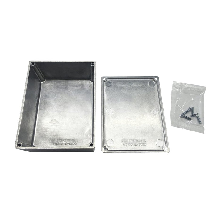 Economy Die-cast Aluminum Boxes - 119 x 93.5 x 56.5mm - Folders