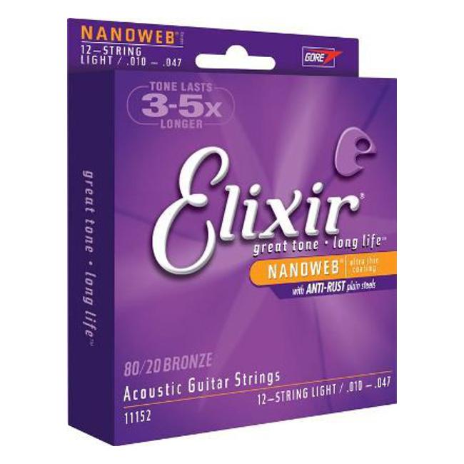 Elixir Acoustic NW 12-String 10-47 L
