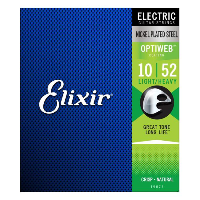 Elixir Optiweb Electric strings light-heavy 10-52
