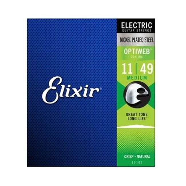 Elixir Optiweb Electric strings medium 11-49
