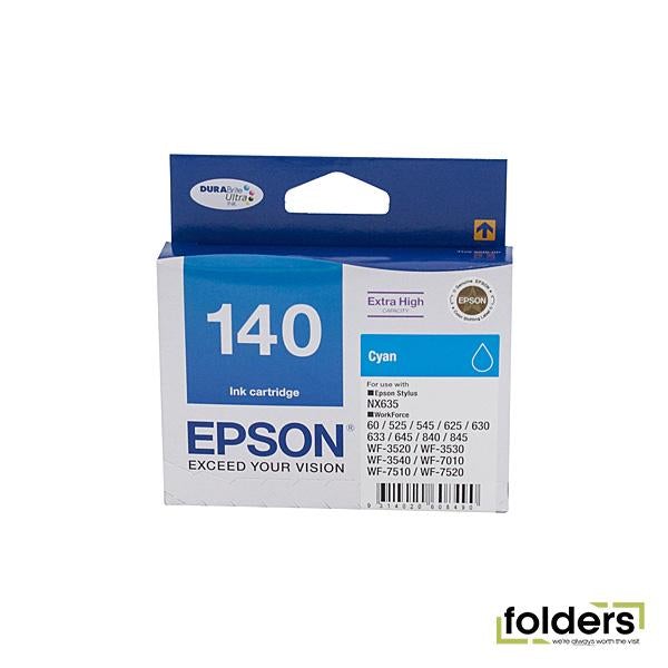 Epson 140 Cyan Ink Cartridge - Folders
