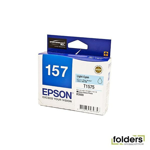 Epson 1575 Light Cyan Ink Cartridge - Folders