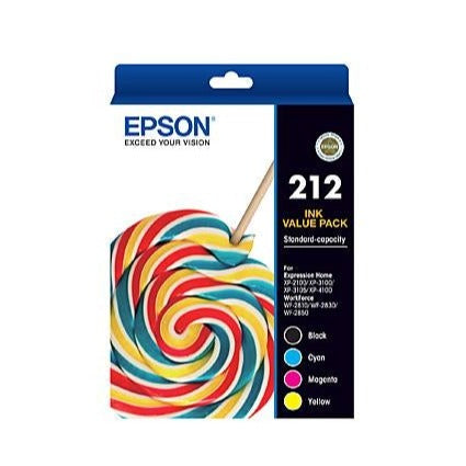 Epson 212 4 Ink Value Pack - Folders