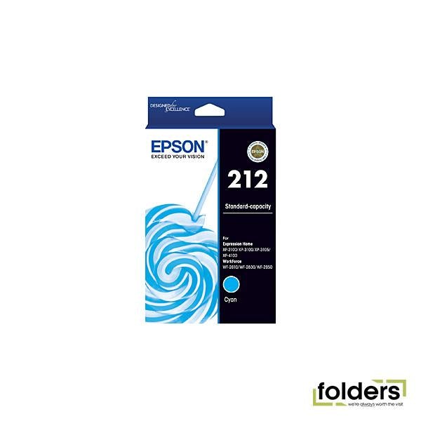 Epson 212 Cyan Ink Cartridge - Folders