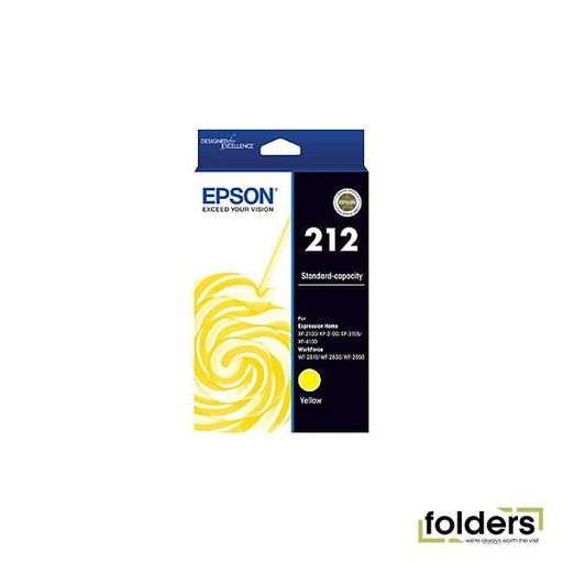 Epson 212 Yellow Ink Cartridge - Folders