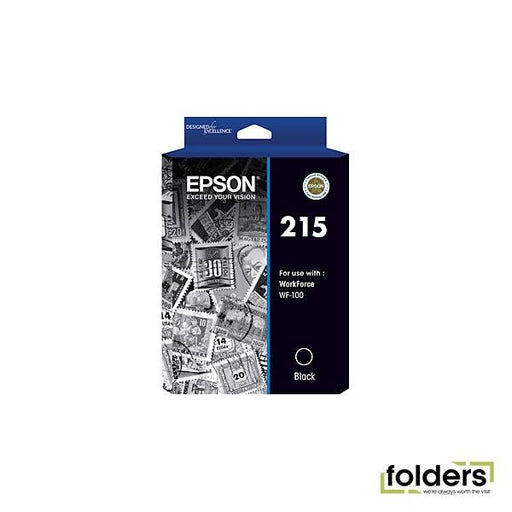 Epson 215 Black Ink Cartridge - Folders