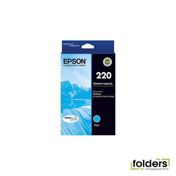 Epson 220 Cyan Ink Cartridgeridge - Folders
