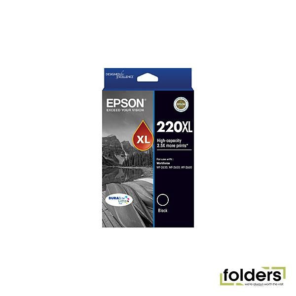 Epson 220 HY Black Ink Cartridge - Folders