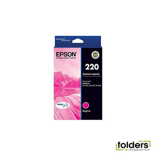 Epson 220 Magenta Ink Cartridge - Folders