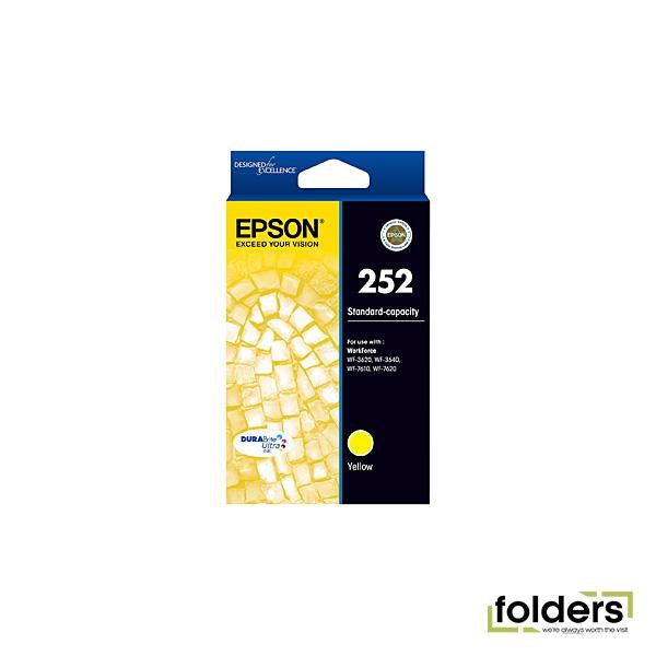 Epson 252 Yellow Ink Cartridgeridge - Folders