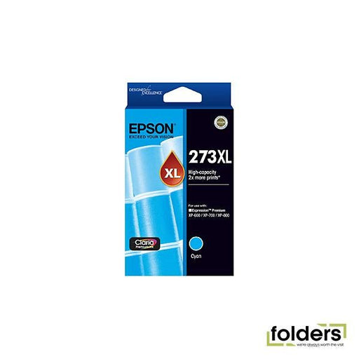 Epson 273 HY Cyan Ink Cartridge - Folders