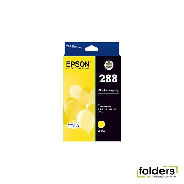 Epson 288 Yellow Ink Cartridge - Folders