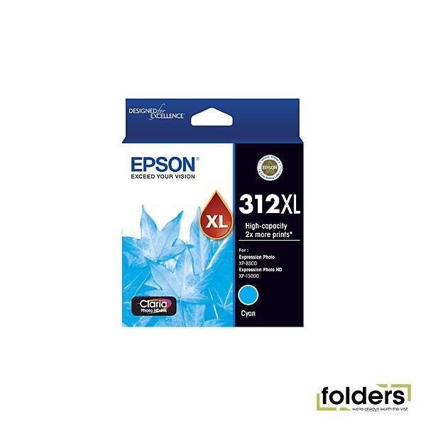Epson 312 HY Cyan Ink Cartridge - Folders