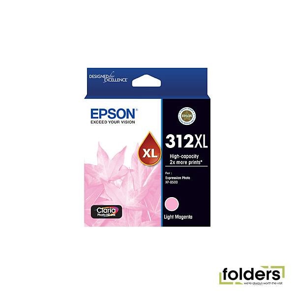 Epson 312 HY Lt Magenta Ink Cartridge - Folders