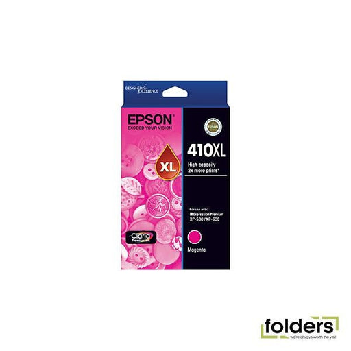 Epson 410 HY Magenta Ink Cartridge - Folders