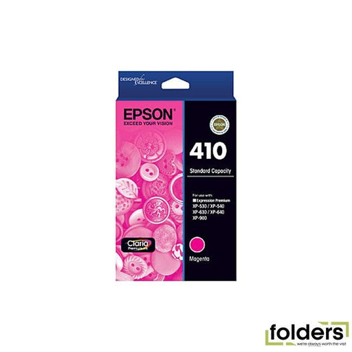 Epson 410 Magenta Ink Cartridge - Folders