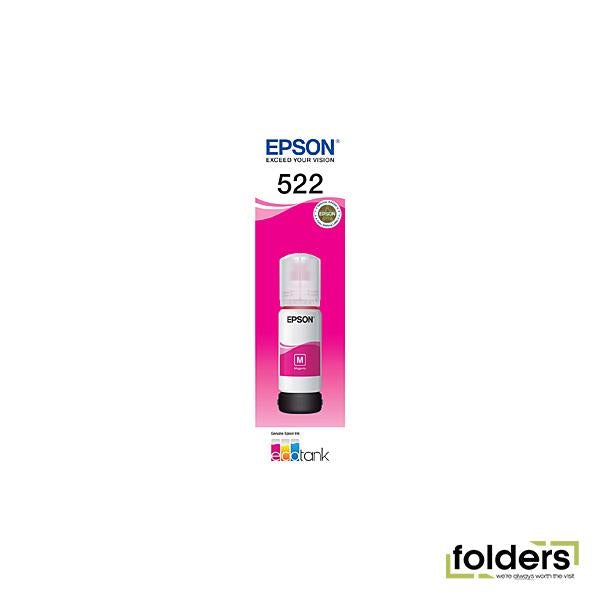 Epson 522 Magenta Ink Bottle - Folders