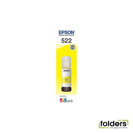 Epson 522 Yellow Ink Bottle - Folders