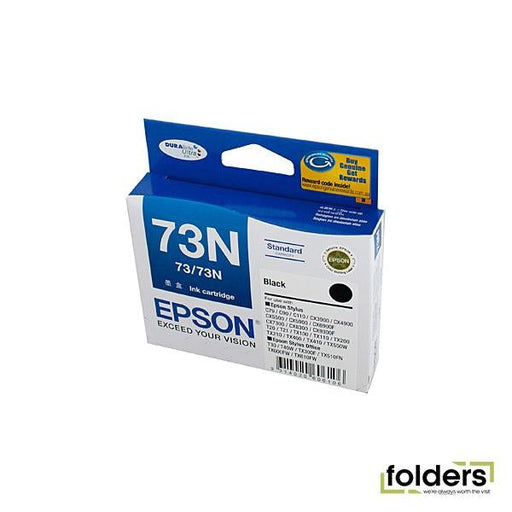 Epson 73N Black Ink Cartridge - Folders