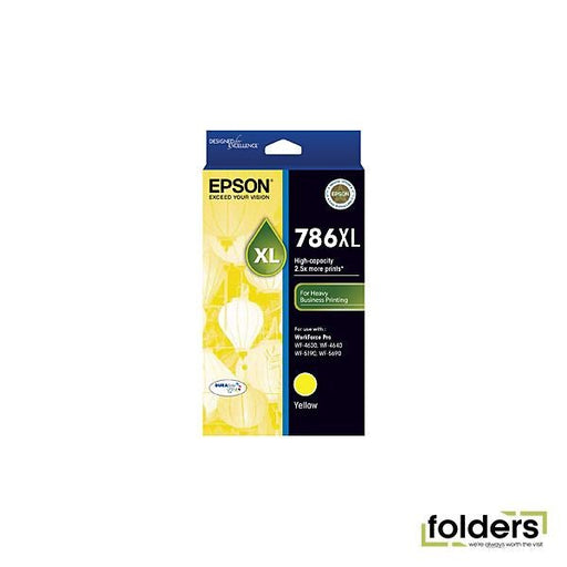 Epson 786XL Yellow Ink Cartridge - Folders