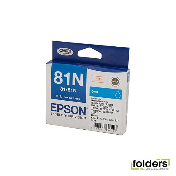 Epson 81N HY Cyan Ink Cartridge - Folders
