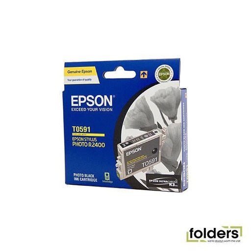 Epson T0591 Black Ink Cartridge - Folders