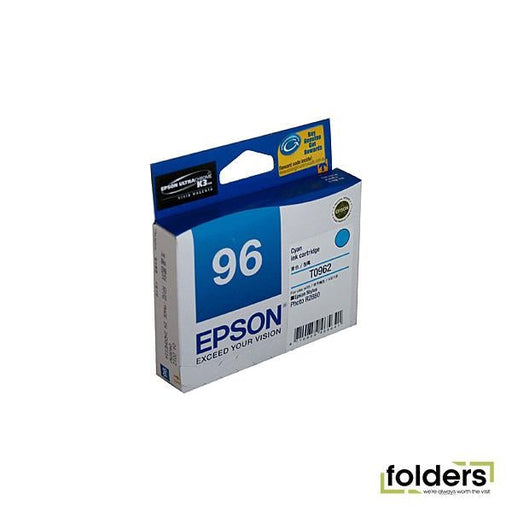 Epson T0962 Cyan Ink Cartridgeridge - Folders
