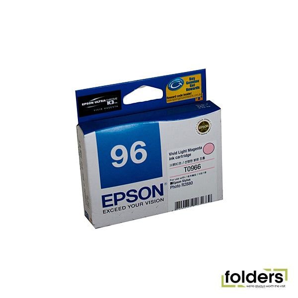 Epson T0966 Lgt Magenta Ink Cartridge - Folders